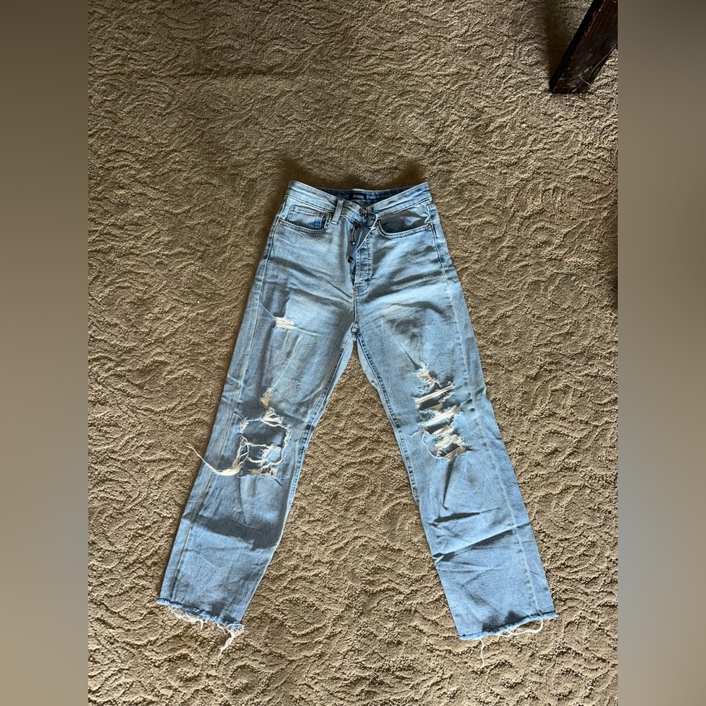 Target Blue Straight Leg Jeans